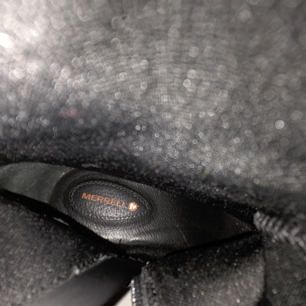 MERRELL'S Women's Black Leather Boots - Picture 10 of 11